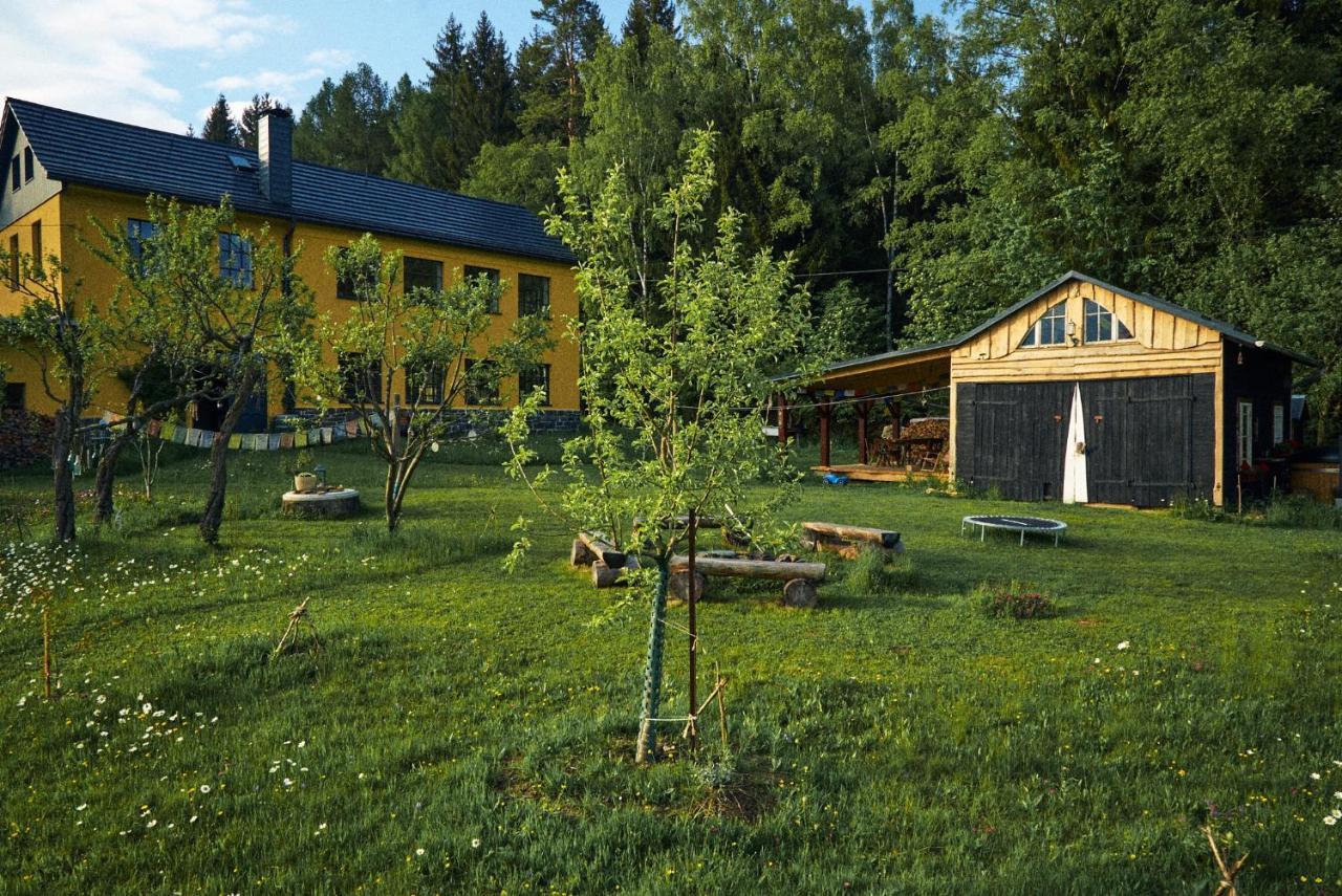 Blickinsfreie - Cabin Schöneck Buitenkant foto