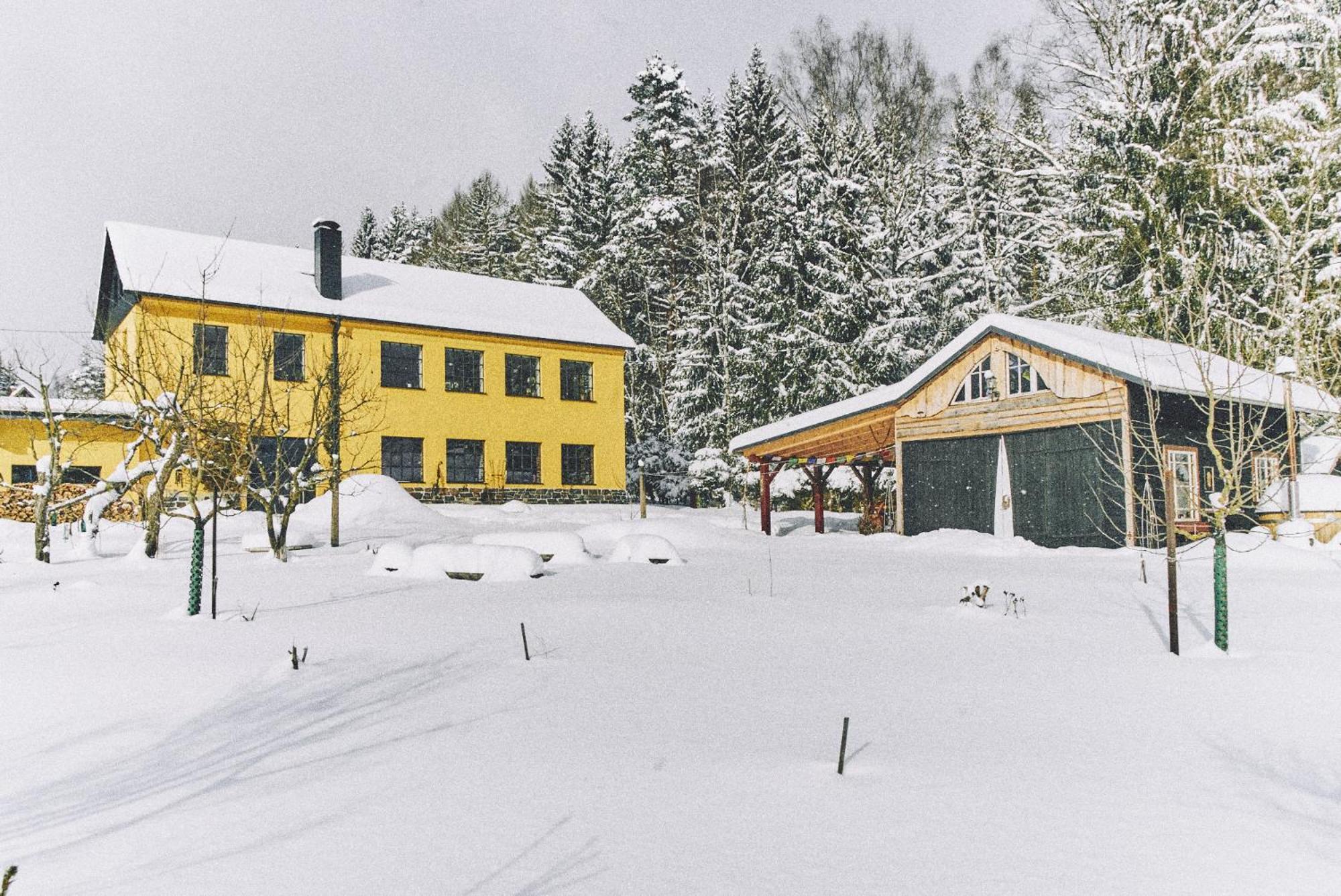 Blickinsfreie - Cabin Schöneck Buitenkant foto